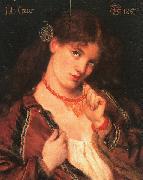 Dante Gabriel Rossetti Joli Coeur oil painting artist